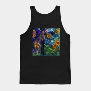 Sunflowers Supernova Tank Top